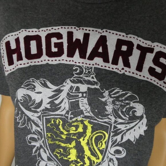 Harry Potter Hogwarts Gryffindor Quidditch T Shirt - Picture 4 of 7